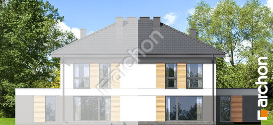 Дворовий фасад Будинок в тунбергіях 5 (ГБ)