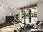 Проект будинку ARCHON+ Будинок в хлорофітумі 5 вер.2  денна зона (візуалізація 1 від 1)