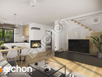 Проект будинку ARCHON+ Будинок в хлорофітумі 5 вер.2  денна зона (візуалізація 1 від 7)