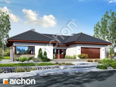 Проєкт будинку ARCHON+ Будинок в клівіях 3 (Г2) 