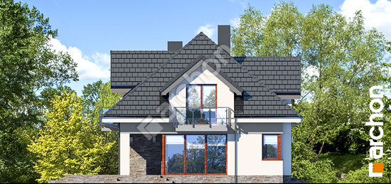 Бочний фасад Будинок в сливах 2 (Г2)