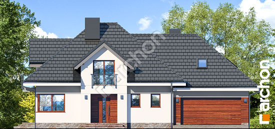 Передній фасад Будинок в сливах 2 (Г2)