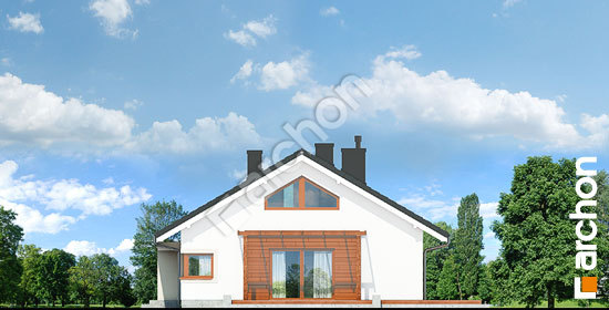 Боковой фасад Дом под красной рябиной 17 (НТ)