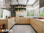 Проект будинку ARCHON+ Будинок під червоною горобиною 17 (НТ) візуалізація кухні 1 від 1