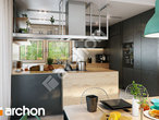 Проект будинку ARCHON+ Будинок під червоною горобиною 17 (НТ) візуалізація кухні 1 від 3