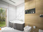 Проект дома ARCHON+ Дом под красной рябиной 17 (НТ) визуализация ванной (визуализация 3 вид 2)
