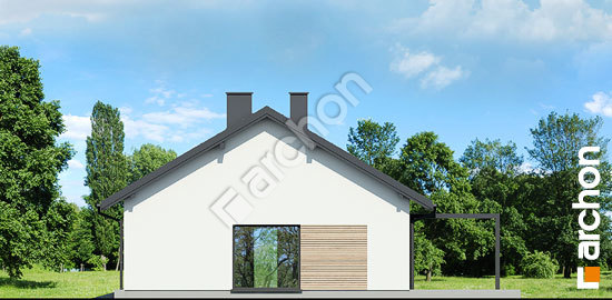 Бочний фасад Будинок в хебе 3 (Г)