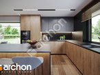 Проект будинку ARCHON+ Будинок в хебе 3 (Г) візуалізація кухні 1 від 3