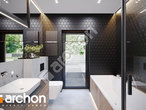 Проект будинку ARCHON+ Будинок в хебе 3 (Г) візуалізація ванни (візуалізація 3 від 2)