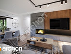Проект будинку ARCHON+ Будинок в хебе 3 (Г) денна зона (візуалізація 1 від 2)