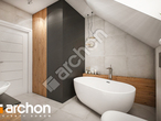 Проект дома ARCHON+ Дом в яблонках 6 (Т) визуализация ванной (визуализация 3 вид 2)