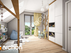Проект будинку ARCHON+ Будинок в яблонках 6 (Т) нічна зона (візуалізація 2 від 4)