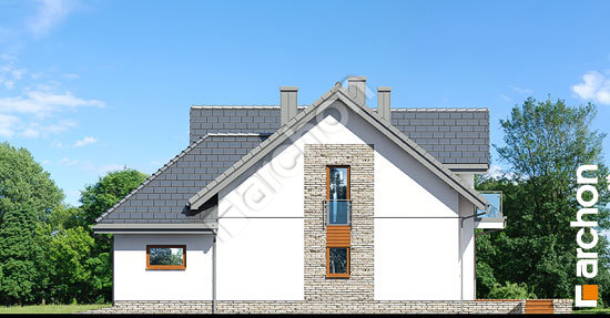 Боковой фасад Дом в кортландах 2 (Г2)