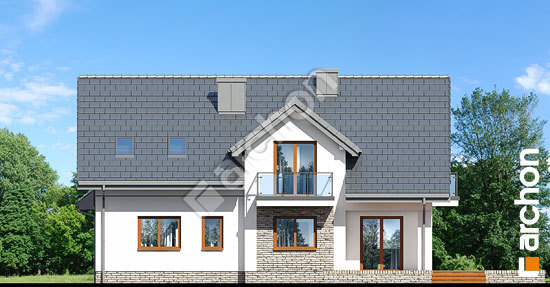 Дворовой фасад Дом в кортландах 2 (Г2)