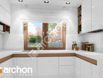 Проект будинку ARCHON+ Будинок в кортланді 2 (Г2) візуалізація кухні 1 від 1