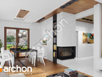 Проект будинку ARCHON+ Будинок в кортланді 2 (Г2) денна зона (візуалізація 1 від 2)