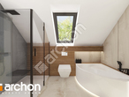 Проект будинку ARCHON+ Будинок в яблонках 4 (П) візуалізація ванни (візуалізація 3 від 2)