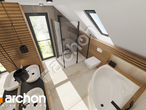 Проект дома ARCHON+ Дом в яблонках 4 (П) визуализация ванной (визуализация 3 вид 1)