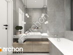 Проект будинку ARCHON+ Будинок в нарахнілах візуалізація ванни (візуалізація 3 від 4)