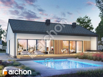 Проєкт будинку ARCHON+ Будинок в нарахнілах 