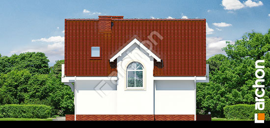 Бочний фасад Будинок в кизилі вер.2