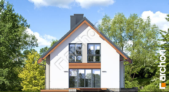 Боковой фасад Дом в хлорофитуме 3 (Г)