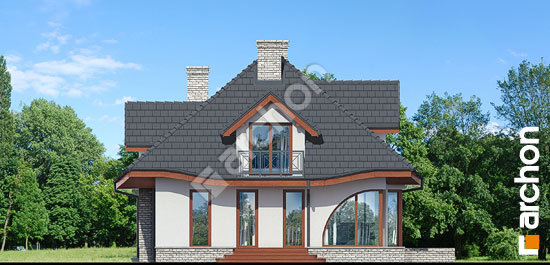 Дворовой фасад Дом в зефирантесе 5 (П)