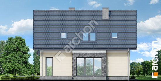 Боковой фасад Дом в миловонках 2