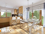 Проект дома ARCHON+ Дом в миловонках 2 визуализация кухни 1 вид 2