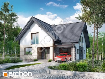 Проект дома ARCHON+ Дом в миловонках 2 