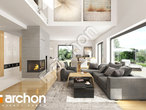 Проект будинку ARCHON+ Будинок в сантині (Г2) денна зона (візуалізація 1 від 1)