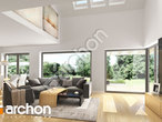 Проект будинку ARCHON+ Будинок в сантині (Г2) денна зона (візуалізація 1 від 2)