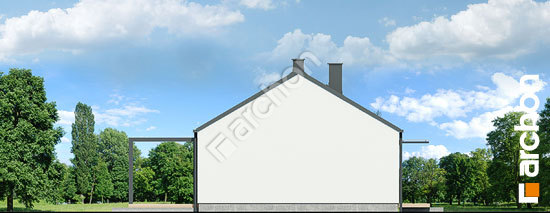 Бочний фасад Будинок у вівсянниці 3 (Н)