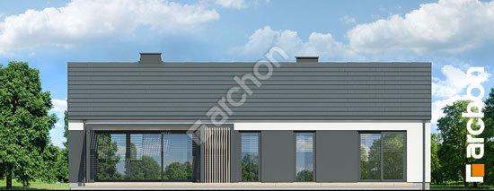 Дворовой фасад Дом в овсянницах 3 (Н)