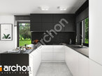 Проект будинку ARCHON+ Будинок у вівсянниці 3 (Н) візуалізація кухні 1 від 2