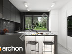 Проект дома ARCHON+ Дом в ирисе 3 (Н) визуализация кухни 1 вид 1