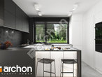 Проект дома ARCHON+ Дом в овсянницах 3 (Н) визуализация кухни 1 вид 1