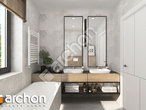 Проект будинку ARCHON+ Будинок у вівсянниці 3 (Н) візуалізація ванни (візуалізація 3 від 1)