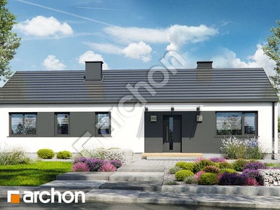 Проєкт будинку ARCHON+ Будинок в ірисах 3 (Н) Вид 2