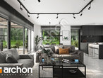 Проект будинку ARCHON+ Будинок у вівсянниці 3 (Н) денна зона (візуалізація 1 від 3)
