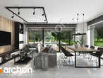 Проект будинку ARCHON+ Будинок у вівсянниці 3 (Н) денна зона (візуалізація 1 від 6)