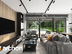 Проект будинку ARCHON+ Будинок у вівсянниці 3 (Н) денна зона (візуалізація 1 від 7)