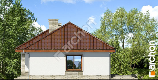 Боковой фасад Дом в вереске 2