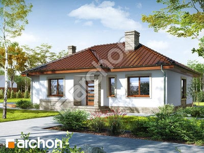 Проект дома ARCHON+ Дом в вереске 2 