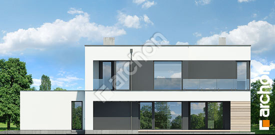 Боковой фасад Вилла Луна (Г2)