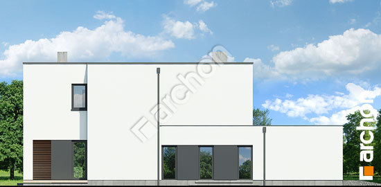 Боковой фасад Вилла Луна (Г2)