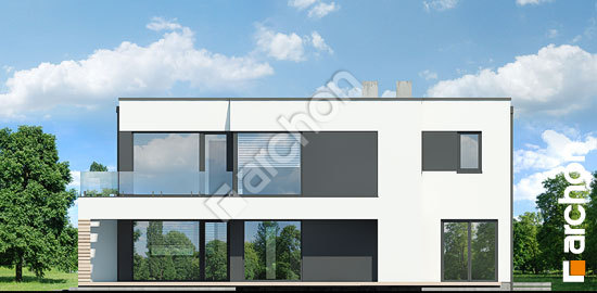 Дворовой фасад Вилла Луна (Г2)