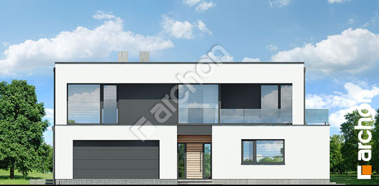 Передний фасад Вилла Луна (Г2)