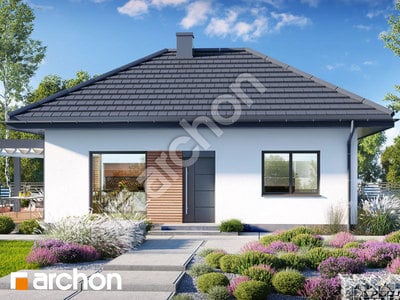 Проєкт будинку ARCHON+ Будинок в коручках 9 ВДЕ