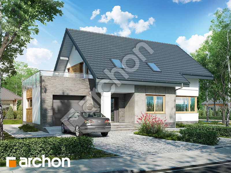 Проект дома ARCHON+ Дом в глостерах Вид 1